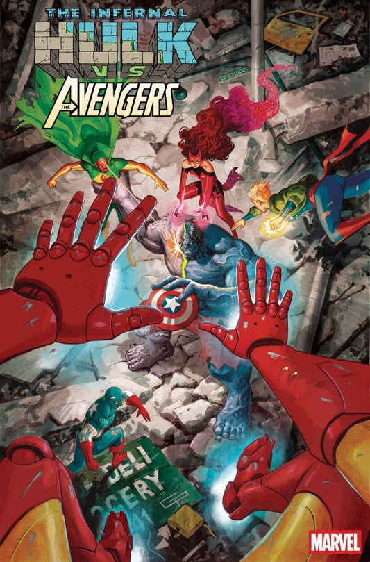 INFERNAL HULK VS AVENGERS #1 COVER D 1:25 BY GERMÁN PERALTA — PRE-ORDER DISCOUNT ENDS MONDAY!