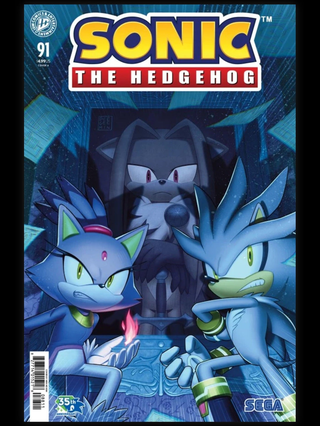SONIC THE HEDGEHOG #91 COVER A BY MIN HO KIM — AVAILABLE NOW AT VEGAS COMICS