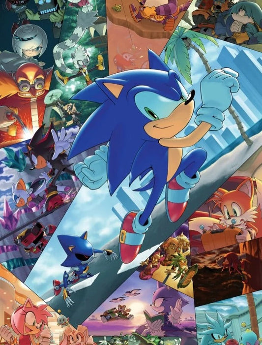 SONIC THE HEDGEHOG #91 COVER G 1:25 BY AARON HAMMERSTROM VIRGIN — AVAILABLE NOW AT VEGAS COMICS