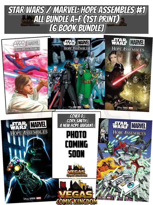 STAR WARS / MARVEL: HOPE ASSEMBLES #1 ALL BUNDLE A-F [6 BOOKS]