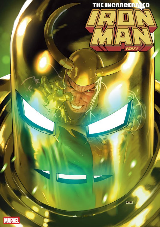 IRON MAN #12 (LEGACY #692) COVER D BY TAURIN CLARKE HELMET — PRE-ORDER DISCOUNT ENDS MONDAY!