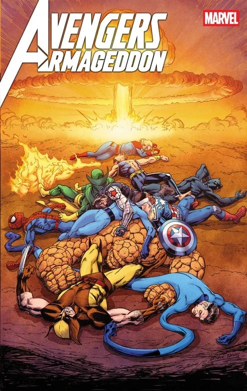 AVENGERS: ARMAGEDDON #5 COVER D — 1:25 JEEHYUNG LEE — AVAILABLE NOW AT VEGAS COMICS!