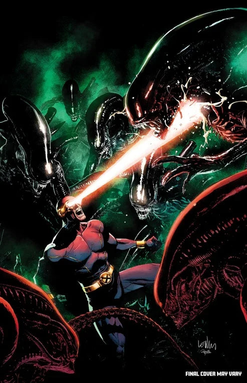 ALIEN VS. X-MEN #1 COVER G 1:100 LEINIL FRANCIS YU VIRGIN (1ST PRINT)! FOC 08/17/2026 | ON SALE 09/30/2026