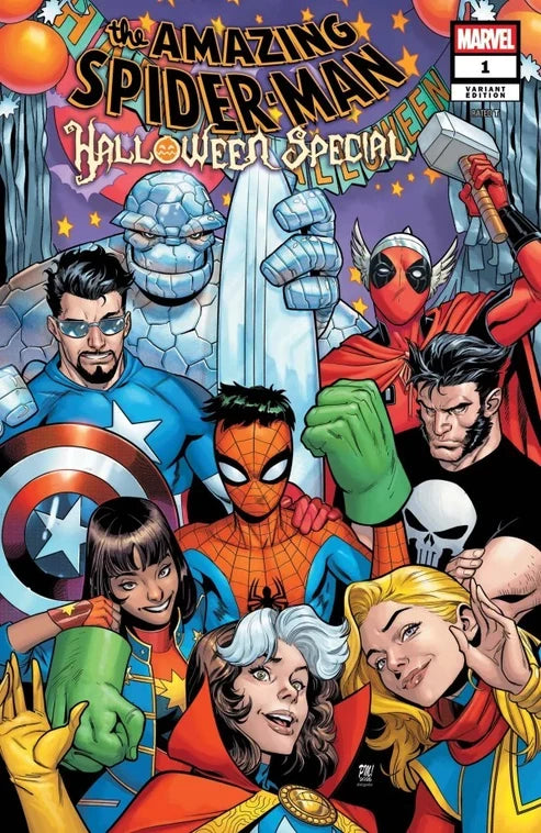 AMAZING SPIDER-MAN: HALLOWEEN SPECIAL #1 COVER B BY PACO MEDINA — AVAILABLE NOW AT VEGAS COMICS!