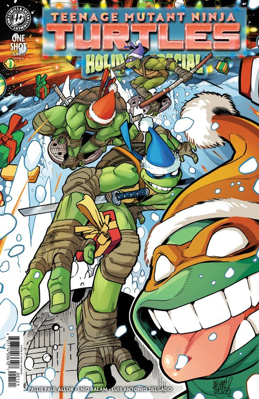 TEENAGE MUTANT NINJA TURTLES: HOLIDAY SPECIAL #1 COVER B BY DAVID LAFUENTE — PRE-ORDER DISCOUNT ENDS MONDAY!