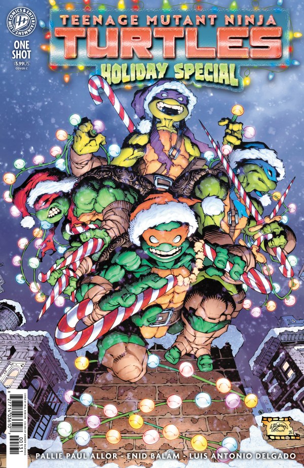 TEENAGE MUTANT NINJA TURTLES: HOLIDAY SPECIAL #1 COVER C BY WILL ROBSON — PRE-ORDER DISCOUNT ENDS MONDAY!