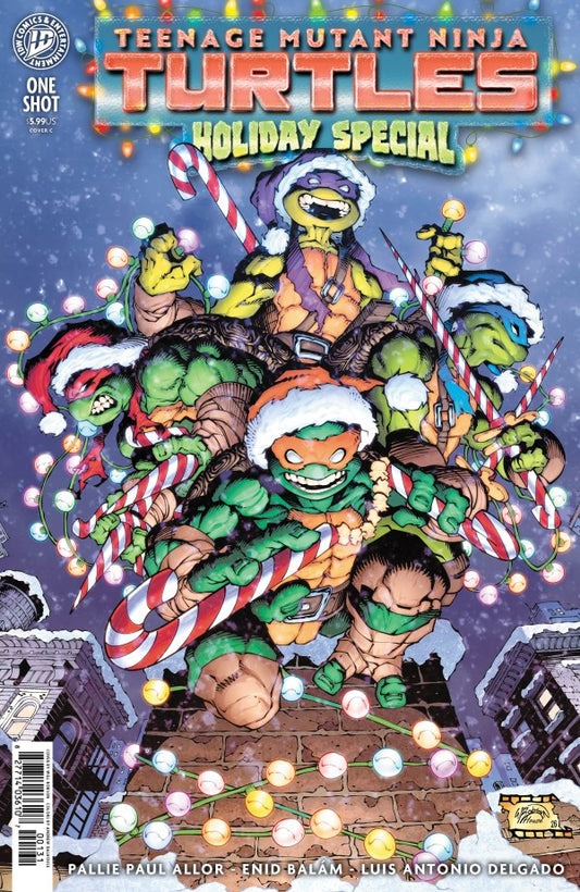 TEENAGE MUTANT NINJA TURTLES: HOLIDAY SPECIAL #1 COVER C BY WILL ROBSON — PRE-ORDER DISCOUNT ENDS MONDAY!