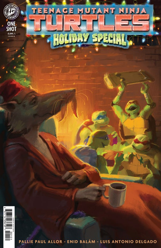 TEENAGE MUTANT NINJA TURTLES: HOLIDAY SPECIAL #1 COVER E 1:25 BY CHALKY WONG — PRE-ORDER DISCOUNT ENDS MONDAY!