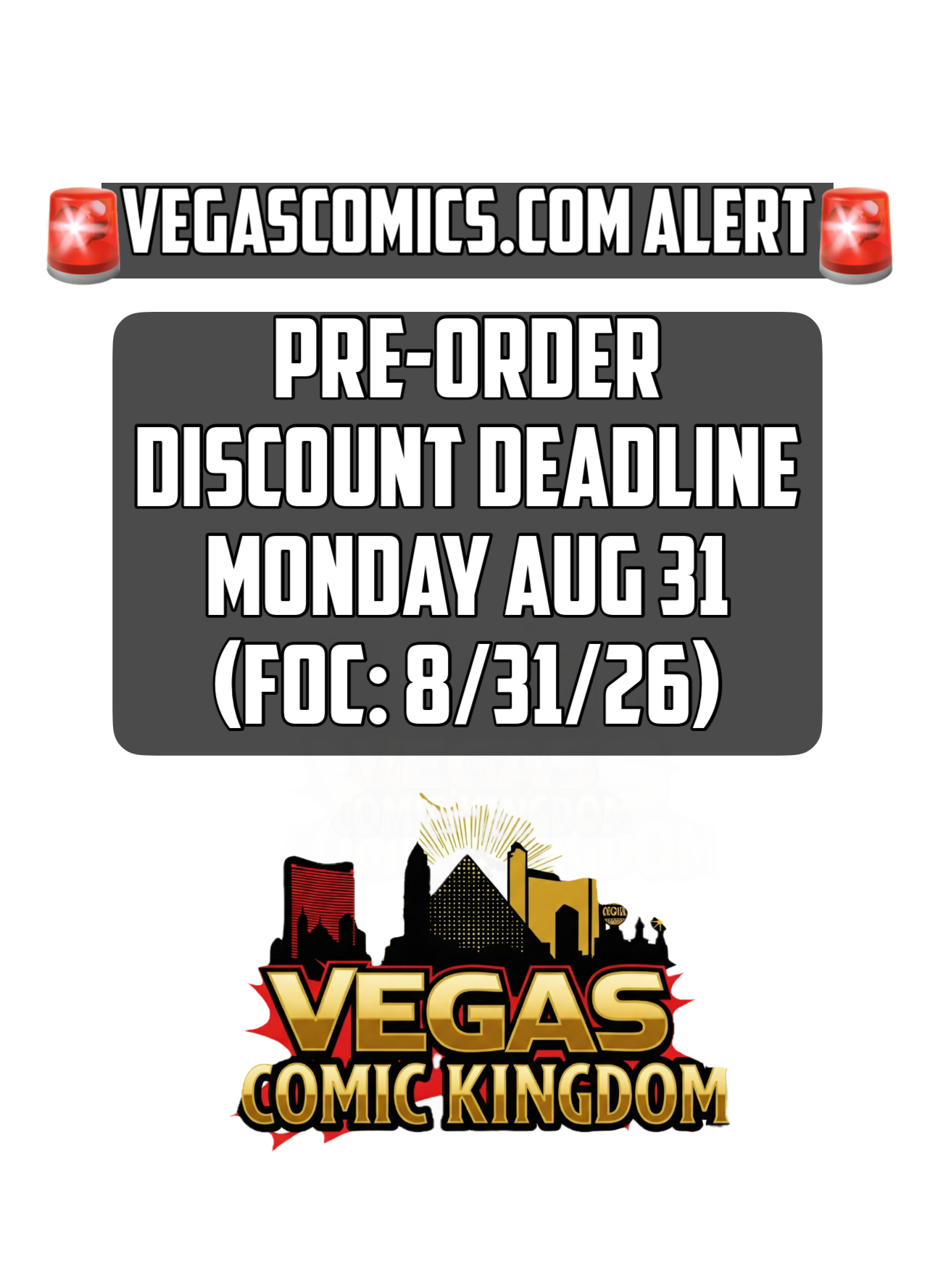08/31/2026 Final Order Call!