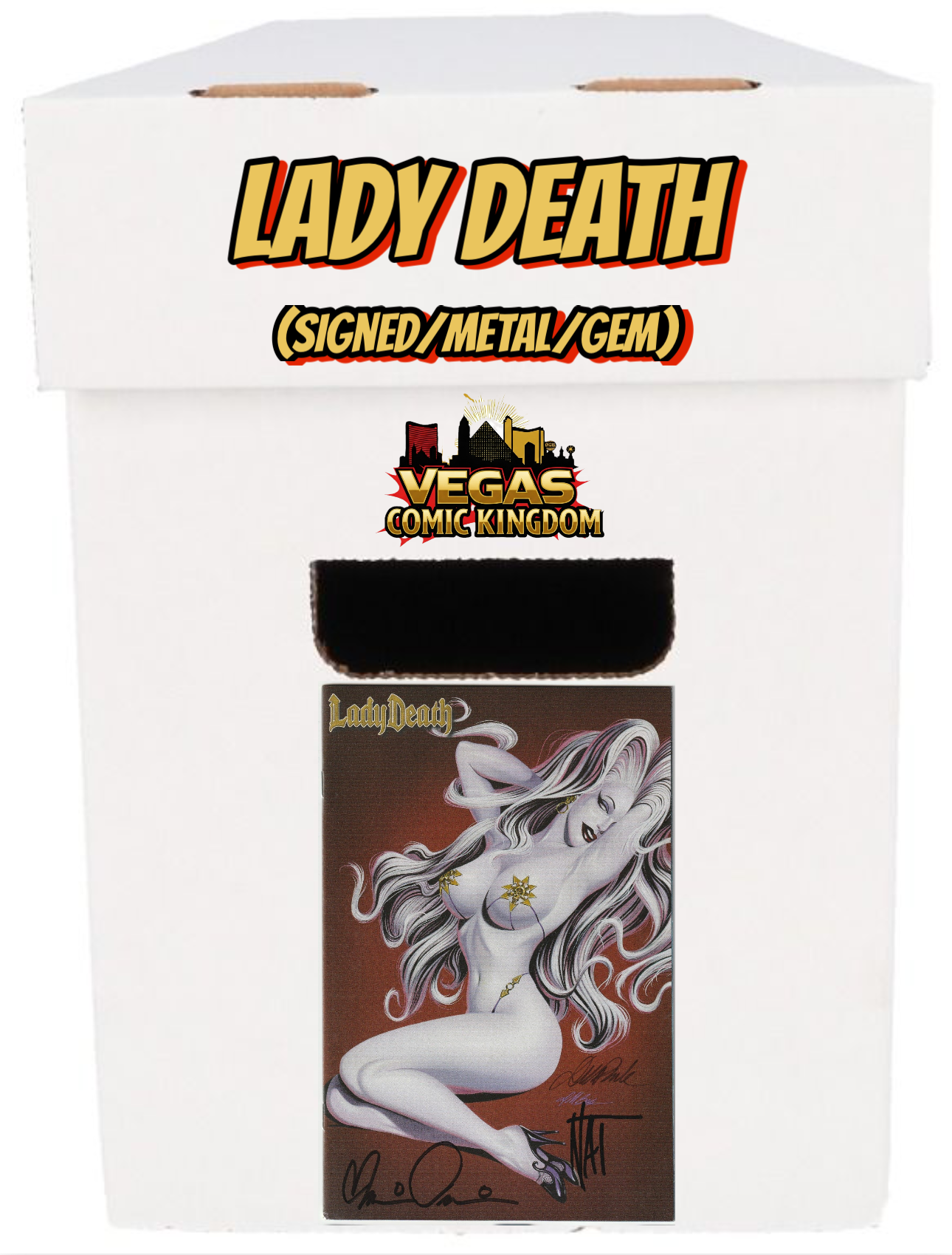 Lady Death (Signed/Metal/Gem/Slabs)