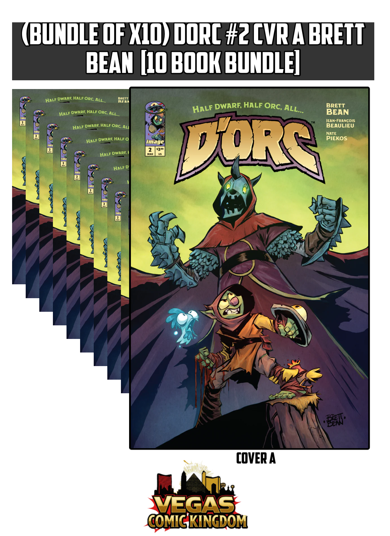 (Bundle of x10) DORC #2 CVR A BRETT BEAN [10 Book Bundle]