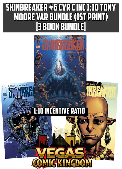 SKINBREAKER #6 CVR C INC 1:10 TONY MOORE VAR Bundle (1st Print) [3 Book Bundle]