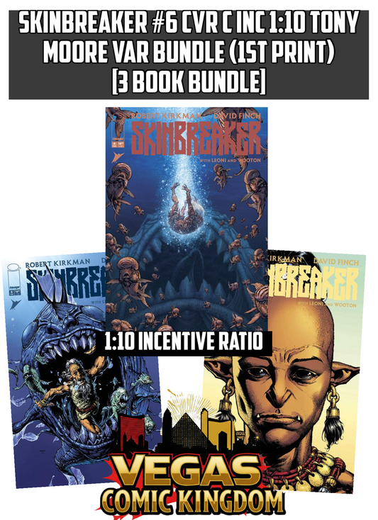 SKINBREAKER #6 CVR C INC 1:10 TONY MOORE VAR Bundle (1st Print) [3 Book Bundle]