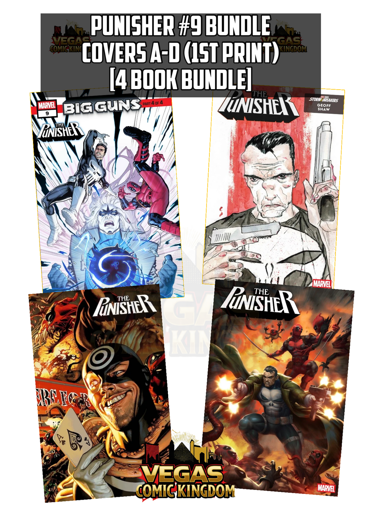 Punisher #9 & Variants (1st Print) Marvel Comics 2026