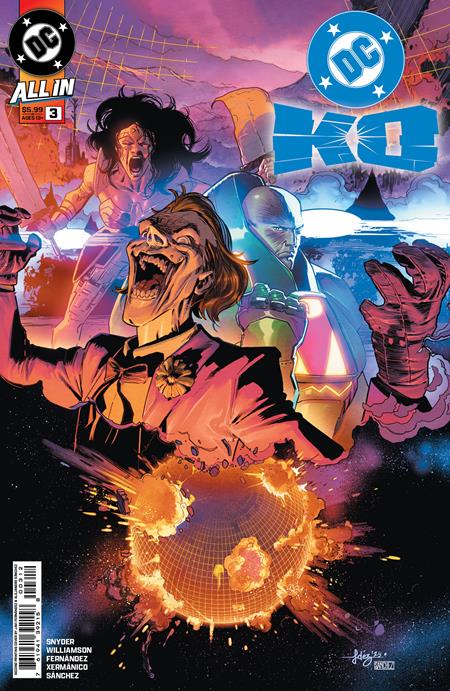 DC K.O. #3 (OF 5) Cover A Javier Fernandez Acetate Overlay 1st Print (DC Comics 2026) [SIGNED BY SCOTT SNYDER]