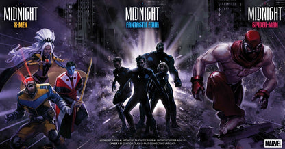 Midnight Marvel Clayton Crain Connecting Cover Bundle [3 Books]
