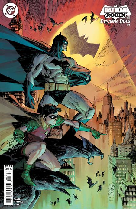 BATMAN & ROBIN YEAR ONE DYNAMIC DUOS #1 (OF 12) Bundle 4 Covers A-D (1st Print) [4 Book Bundle]