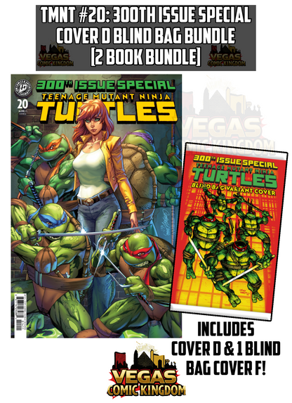 Teenage Mutant Ninja Turtles #20: 300th Issue Cover D Bundle [2 Book Bundle]