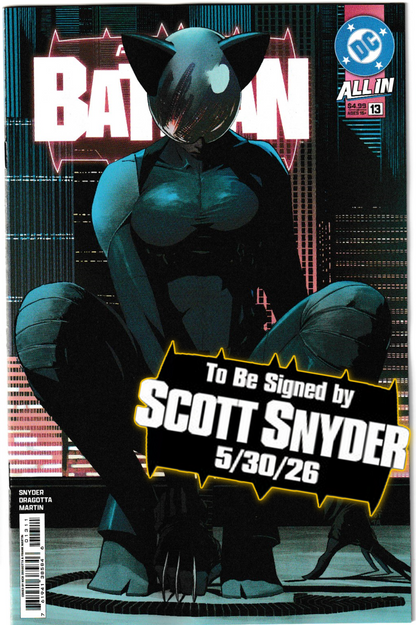 ABSOLUTE BATMAN #13 (1st Print & More) [SIGNED BY SCOTT SNYDER & NICK DRAGOTTA]