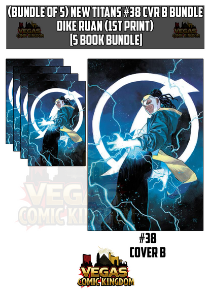 NEW TITANS #38 CVR B Bundle DIKE RUAN CARD STOCK (1st Print) [5 Book Bundle]
