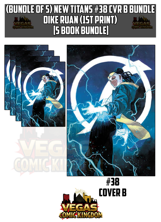 NEW TITANS #38 CVR B Bundle DIKE RUAN CARD STOCK (1st Print) [5 Book Bundle]
