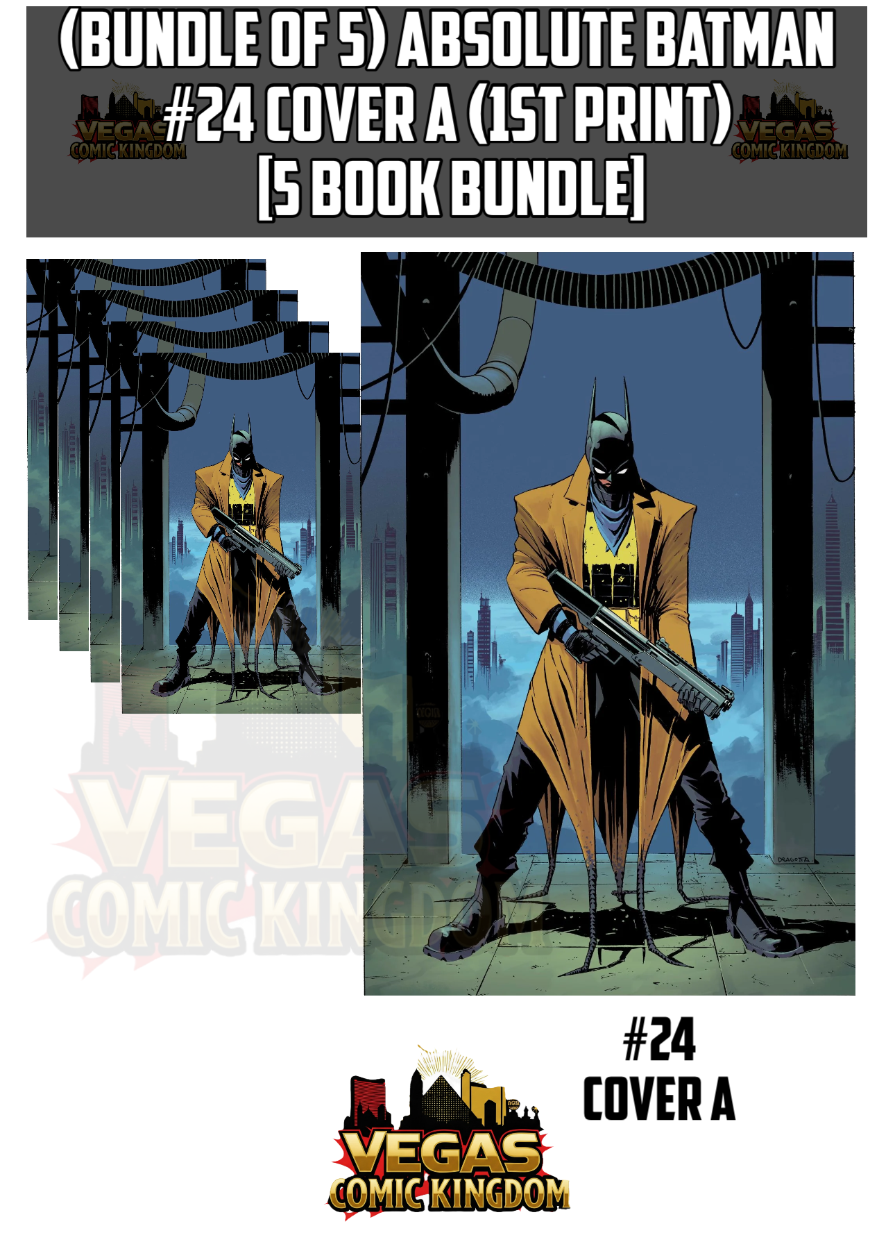 ABSOLUTE BATMAN #24 Cover A Bundle (1st Print) [5 Book Bundle]