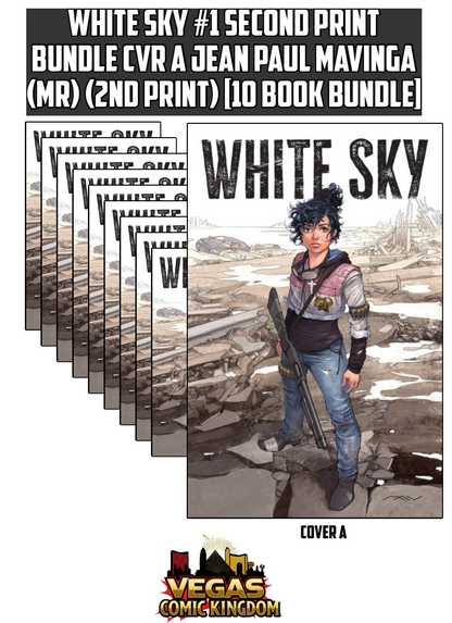 WHITE SKY #1 Second Print Bundle CVR A JEAN PAUL MAVINGA (MR) (2nd Print) [10 Book Bundle]