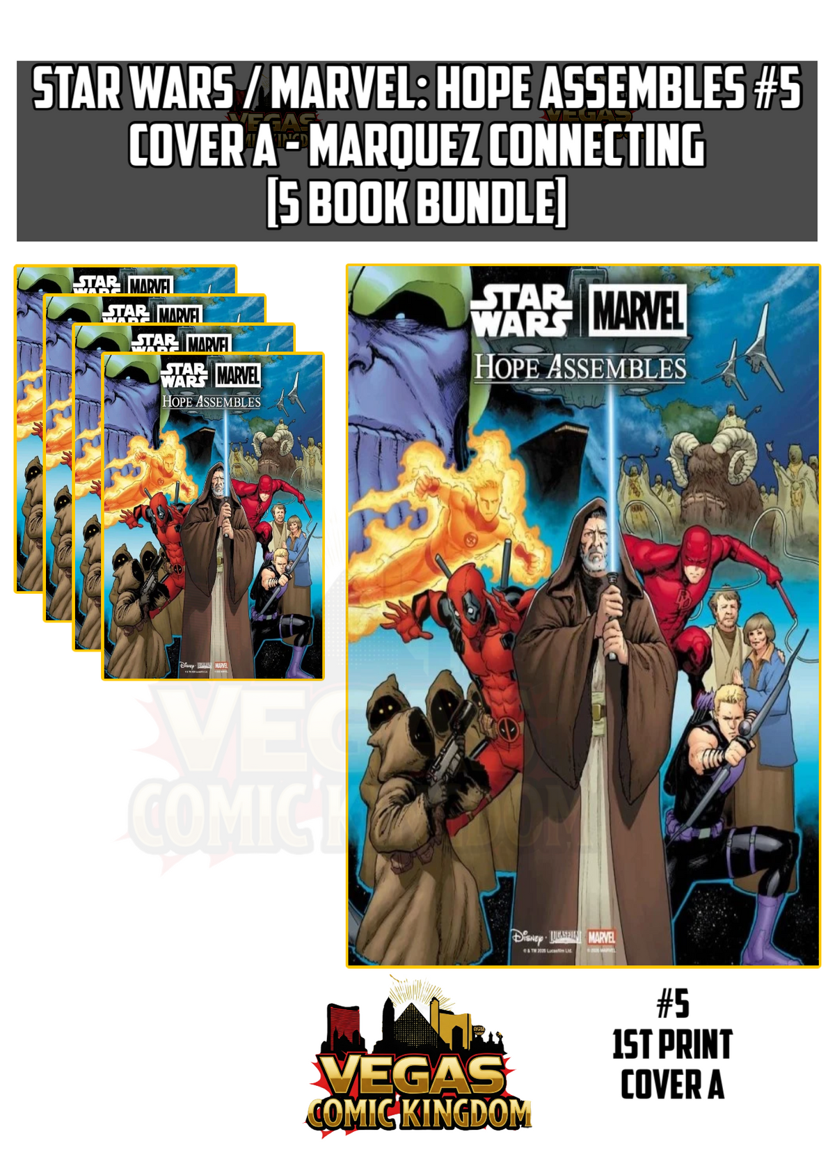 Star Wars / Marvel: Hope Assembles #5 & Variants (1st Print) Marvel Comics 2027
