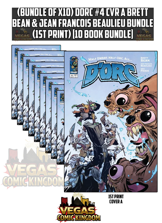 (Bundle of x10) DORC #4 CVR A BRETT BEAN & JEAN FRANCOIS BEAULIEU Bundle (1st Print) [10 Book Bundle]