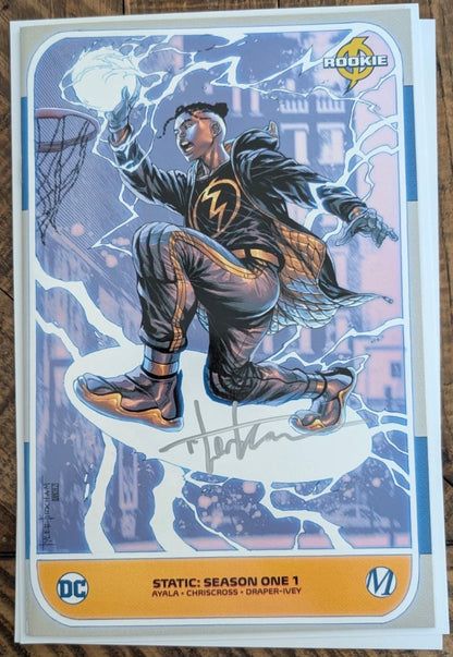 Static Season One #1 (2021) Tyler Kirkham Exclusive Variant [SIGNED BY TYLER KIRKHAM]
