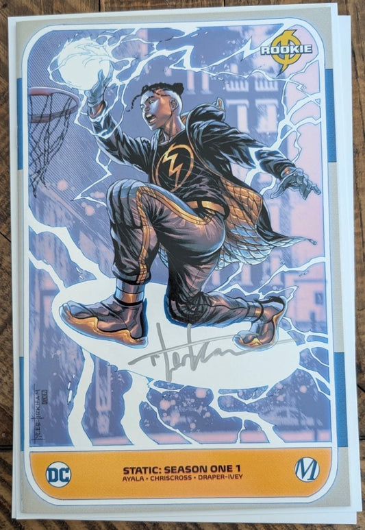 Static Season One #1 (2021) Tyler Kirkham Exclusive Variant [SIGNED BY TYLER KIRKHAM]