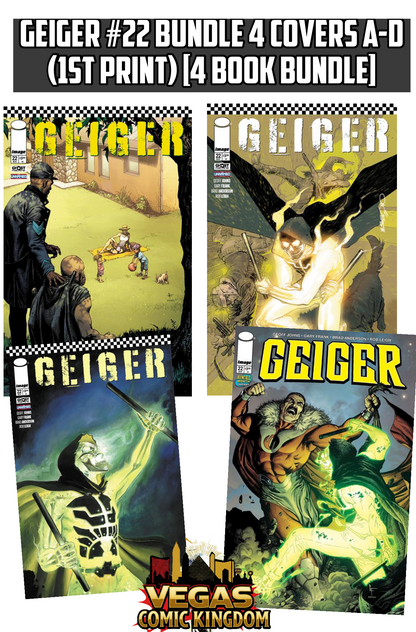 GEIGER #22 Bundle 4 Covers A-D (1st Print) [4 Book Bundle]