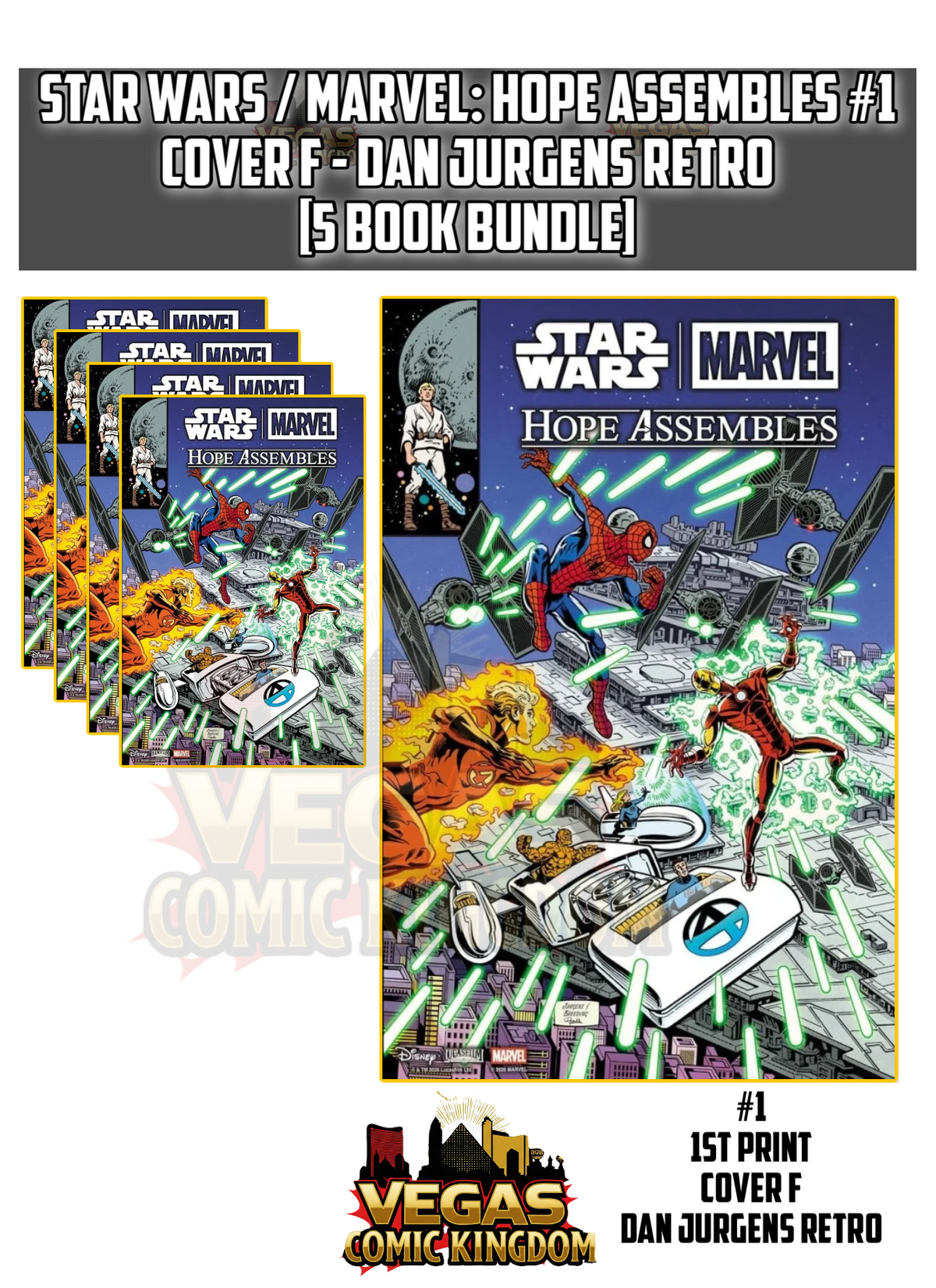 Star Wars / Marvel: Hope Assembles #1 & Variants (1st Print) Marvel Comics 2027