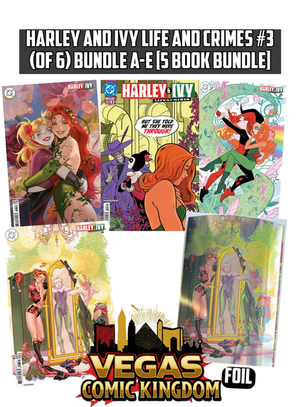 HARLEY AND IVY LIFE AND CRIMES #3 (OF 6) Bundle A-E [5 Book Bundle]