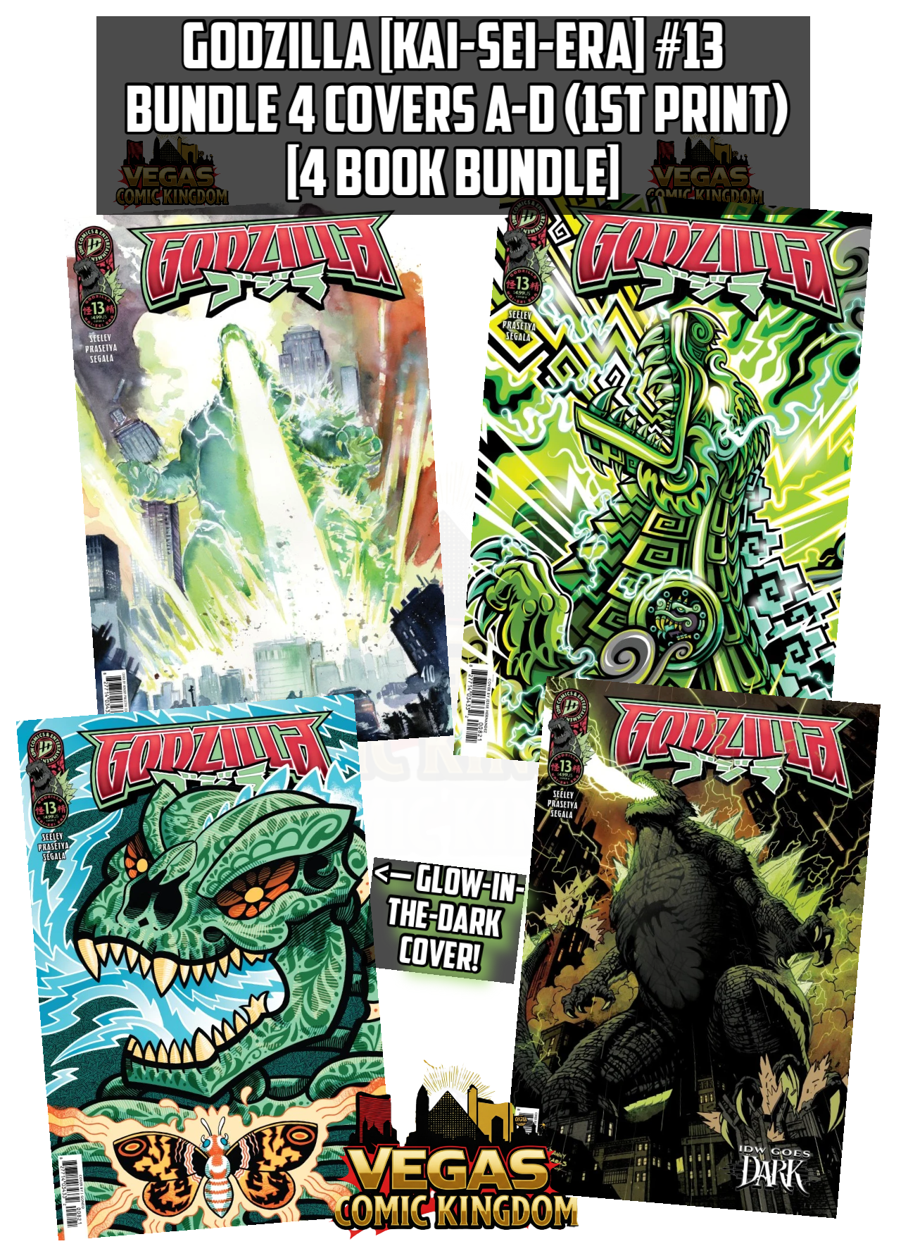 Godzilla [Kai-Sei-Era] #13 & Variants (1st Print) IDW Publishing 2026