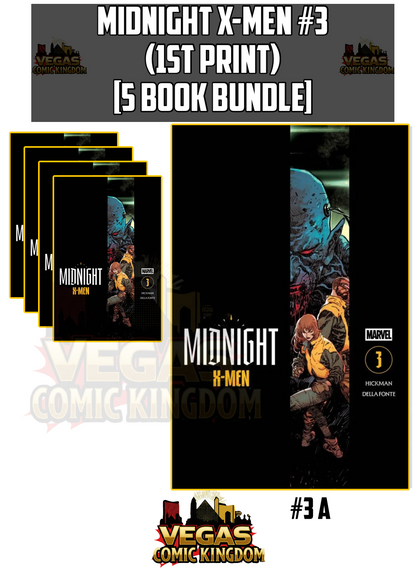 Midnight X-Men #3 (1st Print) [5 Book Bundle]