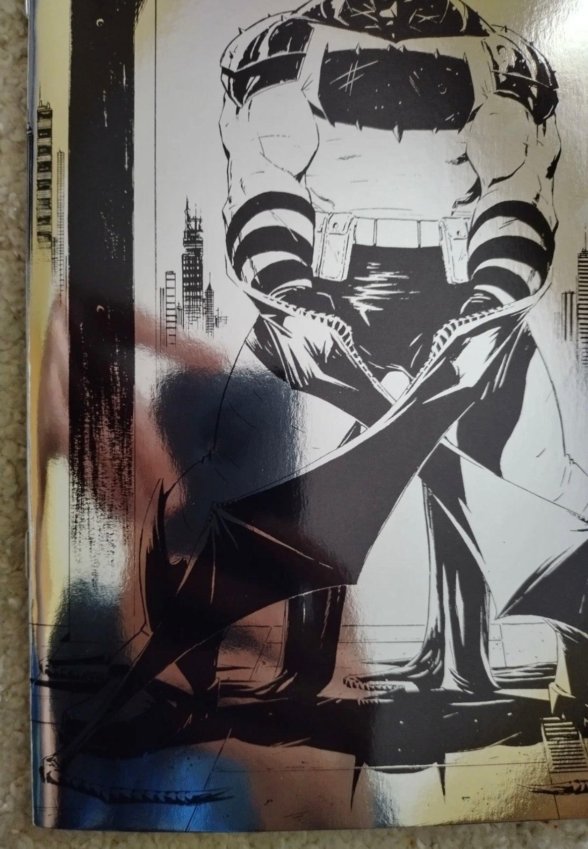 ABSOLUTE BATMAN #1 NOIR EDITION (ONE SHOT) CVR C FOIL VIRGIN [SIGNED BY SCOTT SNYDER]