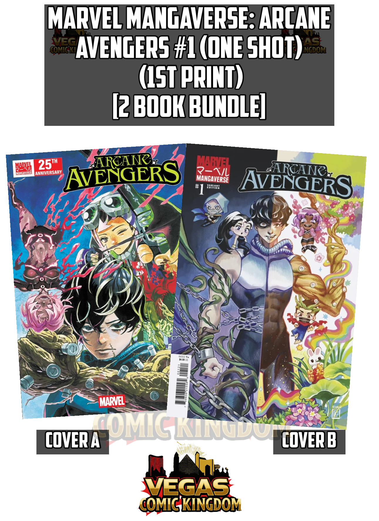 Marvel Mangaverse: Arcane Avengers #1 (One Shot) & Variants (1st Print) Marvel Comics 2026