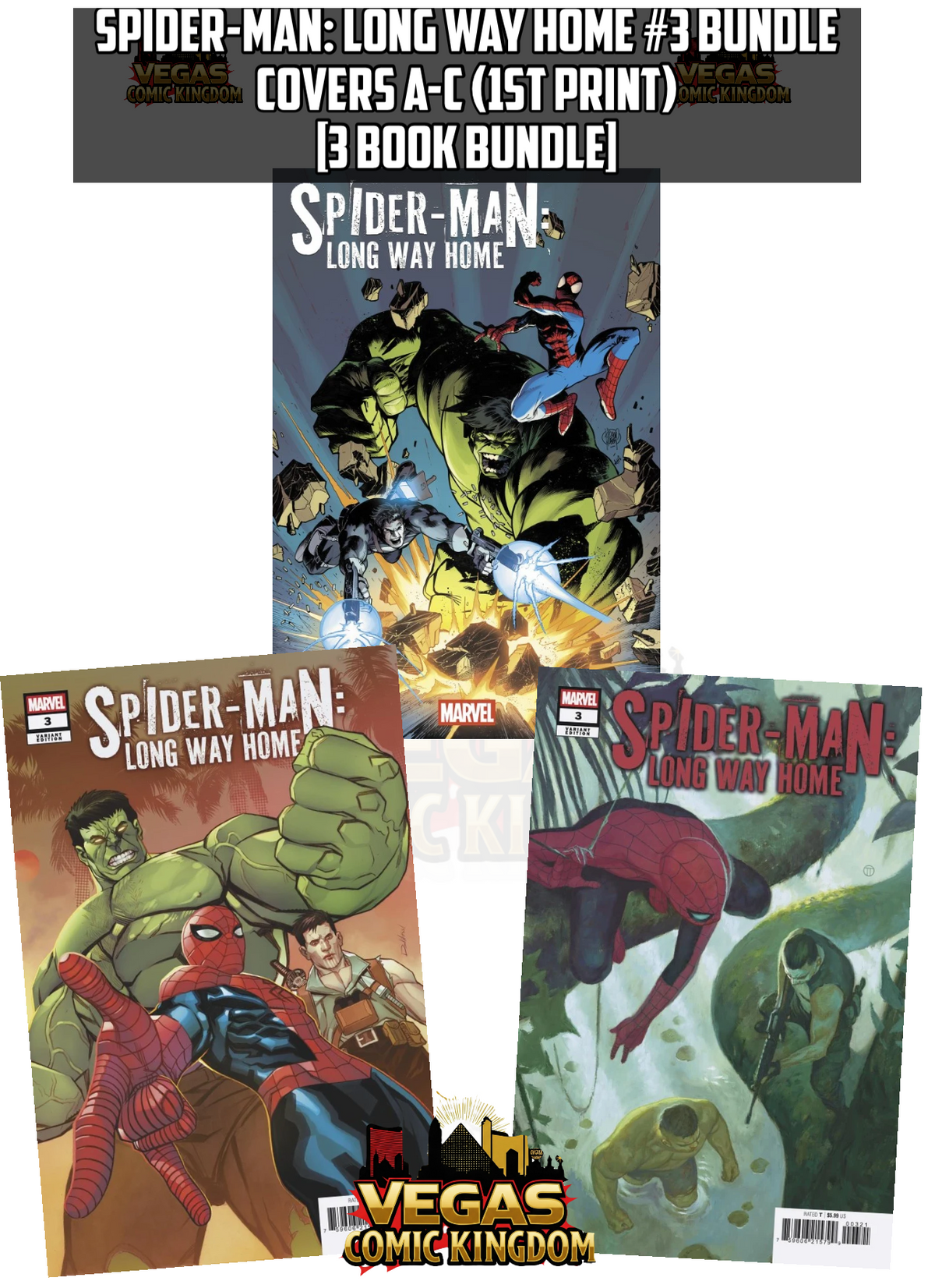 Spider-Man: Long Way Home #3 & Variants (1st Print) Marvel Comics 2026
