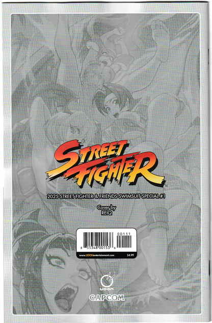 2025 Street Fighter & Friends Swimsuit Special #1 Cover A REIQ Cover