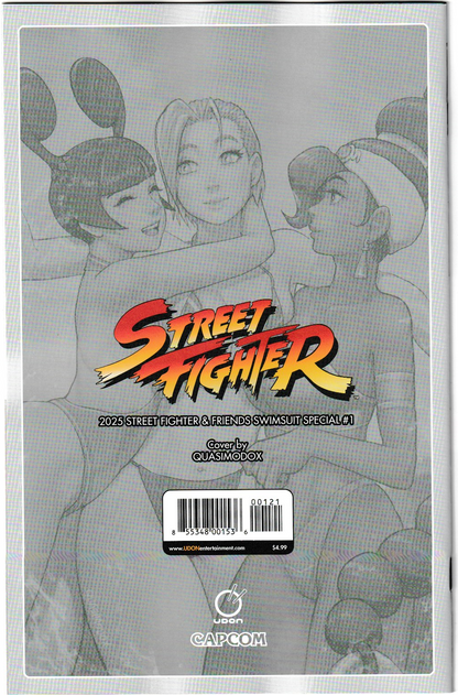 2025 Street Fighter & Friends Swimsuit Special #1 Cover B Quasimodox Cover