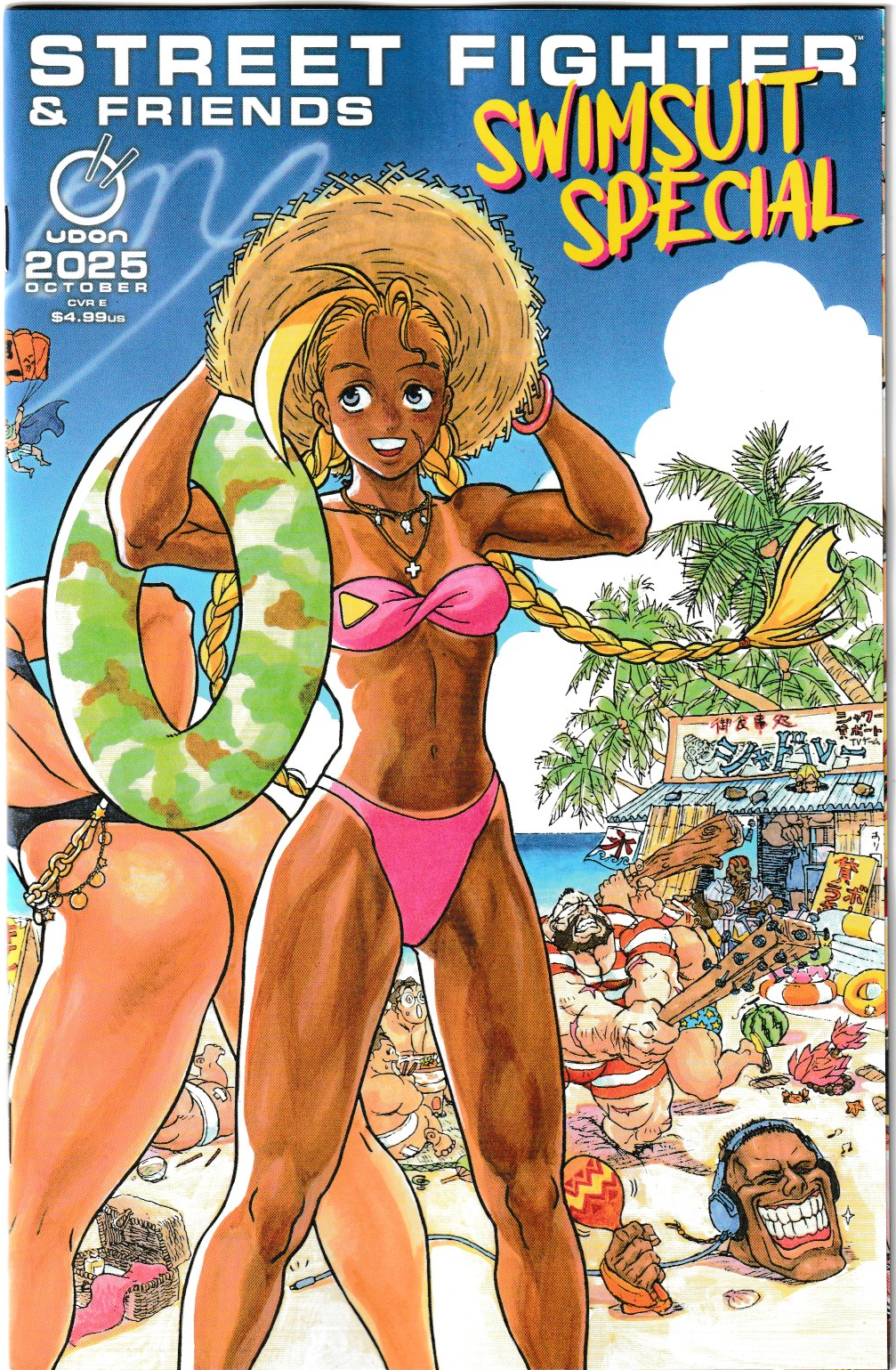 2025 Street Fighter & Friends Swimsuit Special #1 Cover E INC 1:5 Kinu Nishimura