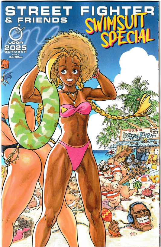 2025 Street Fighter & Friends Swimsuit Special #1 Cover E INC 1:5 Kinu Nishimura