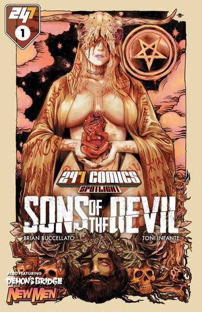 247 Comics Presents / Spotlight #1 Cover H Hyde Zhang Sons of the Devil Manga (1st Print) Tokyopop 2026 [Bundle of 5]