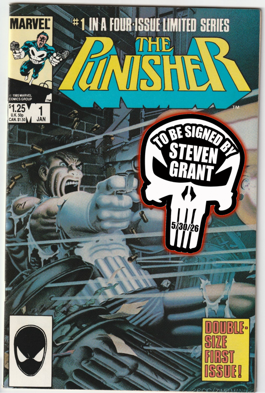 Punisher (1986) #1 of 5 [SIGNED BY STEVEN GRANT]