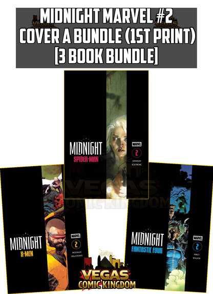 Midnight #2 A Cover Bundle [3 Book Bundle] (1st Print) Marvel Comics 2026