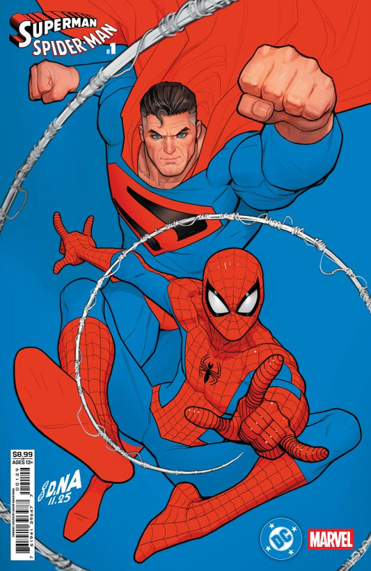 DC/Marvel: Superman/Spider-Man #1 (One-Shot) Card Stock Cover Q David Nakayama Kingdom Come Superman & Spider-Man