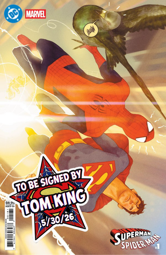 DC/Marvel: Superman/Spider-Man #1 (One-Shot) Card Stock Cover H Mitch Gerads [SIGNED BY TOM KING]