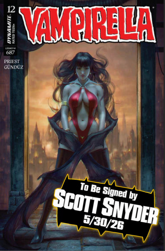 VAMPIRELLA #12 Tiago Da Silva Absolute Batman #1 Homage Trade Dress Limited to 500 [SIGNED BY SCOTT SNYDER]