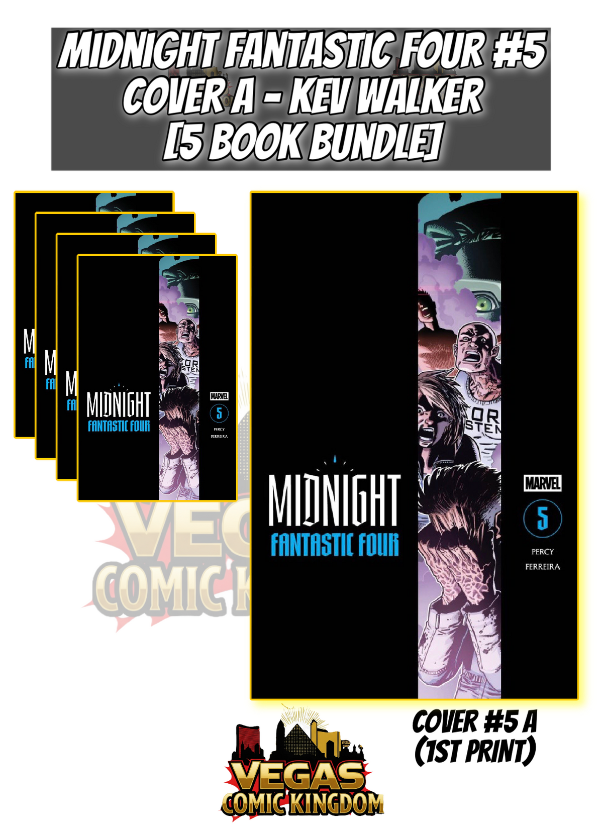 Midnight Fantastic Four #5 & Variants (1st Print) Marvel Comics 2027